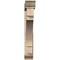 Ekena Millwork Merced Traditional Smooth Bracket w/ Offset Brace, Douglas Fir, 7 1/2"W x 48"D x 48"H BKT0806X48X48MRC01SDF - alternate 2